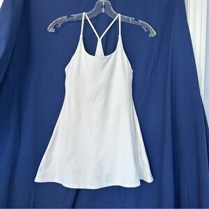 White tennis sport athletic dress size small